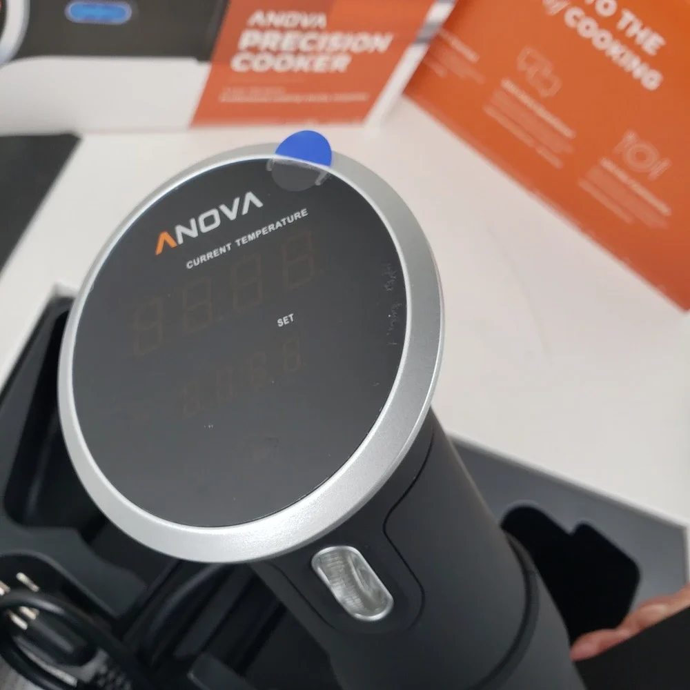 Anova Precision Cooker 900W Sous Vide Immersion Circulator Wi-Fi Black Silver